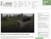 Tablet Screenshot of huertodelafamilia.org
